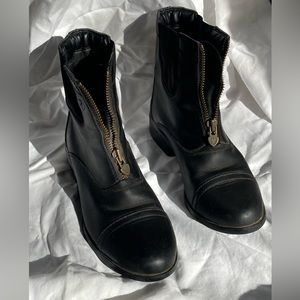 Ariat Women’s Scout Zip Paddock Black Boot Size 6